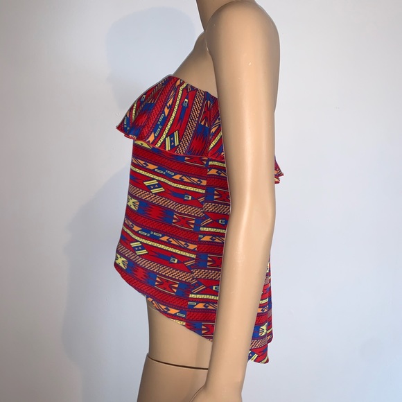 Amanda Uprichard ruffle tube top - Picture 4 of 8